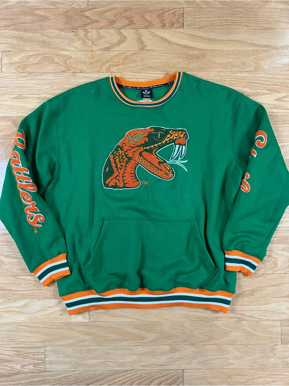 Anthony Lawrence Collection FAMU Rattlers Premium Embroidered Sweatshirt 2XL